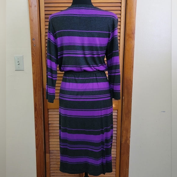 NWT Old Navy Women's Stripe Dress Size Large - Picture 4 of 9
